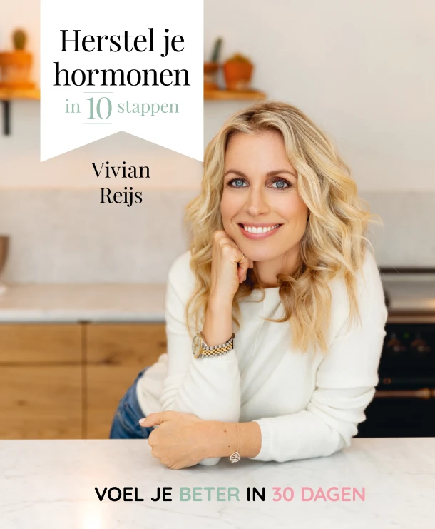 Herstel je hormonen in 10 stappen – Vivian Reijs – boek cover