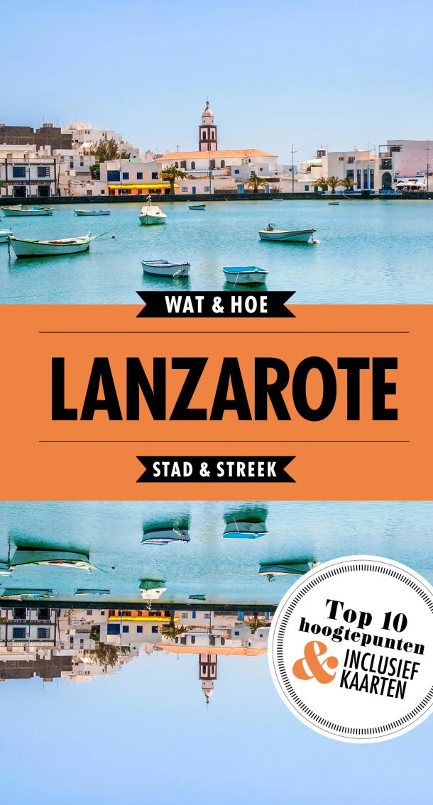 Lanzarote – Wat & Hoe Stad & Streek – boek cover