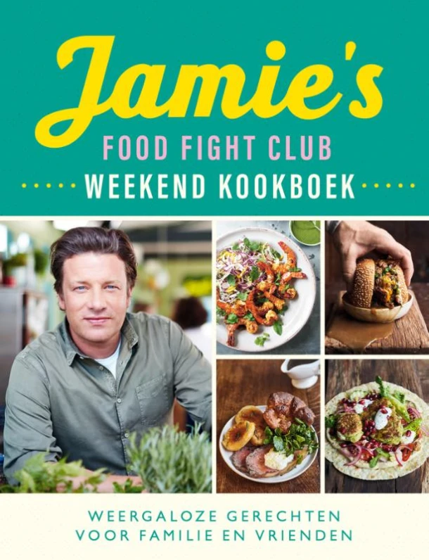 Jamie's Food Fight Club weekend kookboek – Jamie Oliver – boek cover