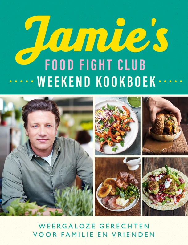 Jamie's Food Fight Club weekend kookboek – Jamie Oliver – boek cover
