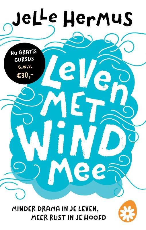 Leven met wind mee – Jelle Hermus – boek cover