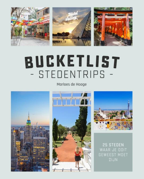 Bucketlist stedentrips – Marloes de Hooge – boek cover
