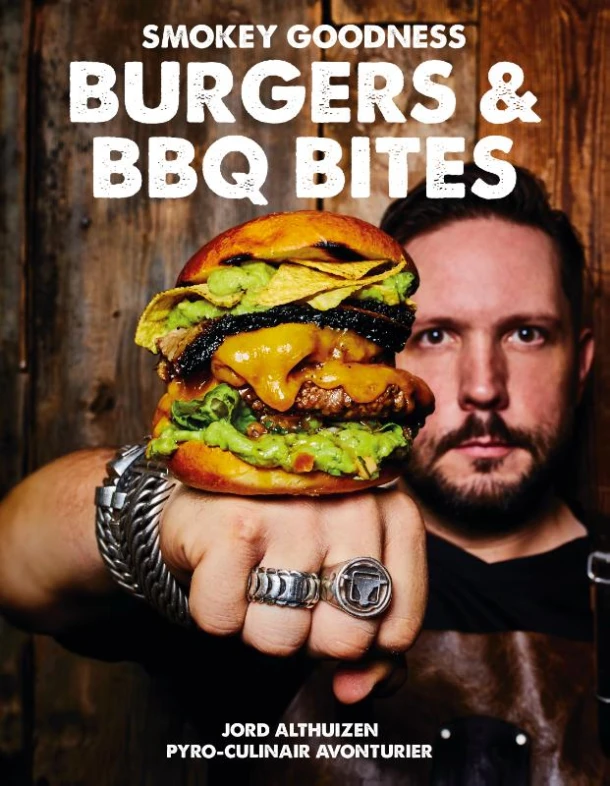 Smokey Goodness Burgers & BBQ Bites – Jord Althuizen – boek cover