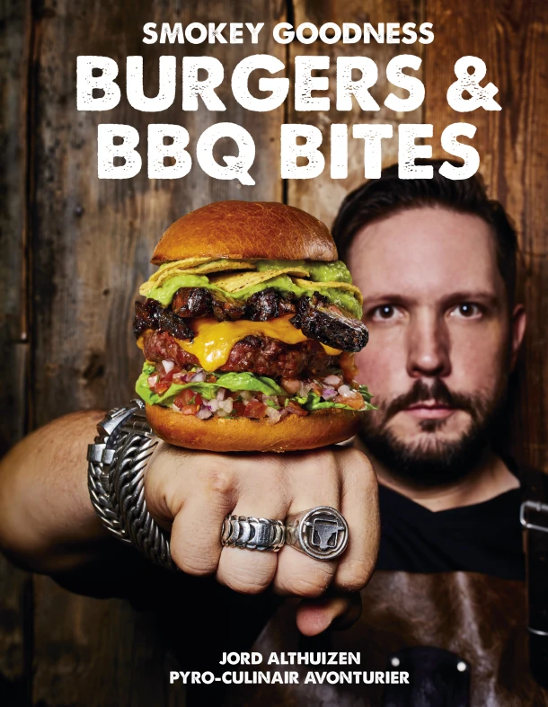 Smokey Goodness Burgers & BBQ Bites – Jord Althuizen – boek cover