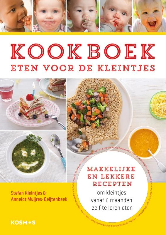 Kookboek eten voor de kleintjes – Stefan Kleintjes – boek cover