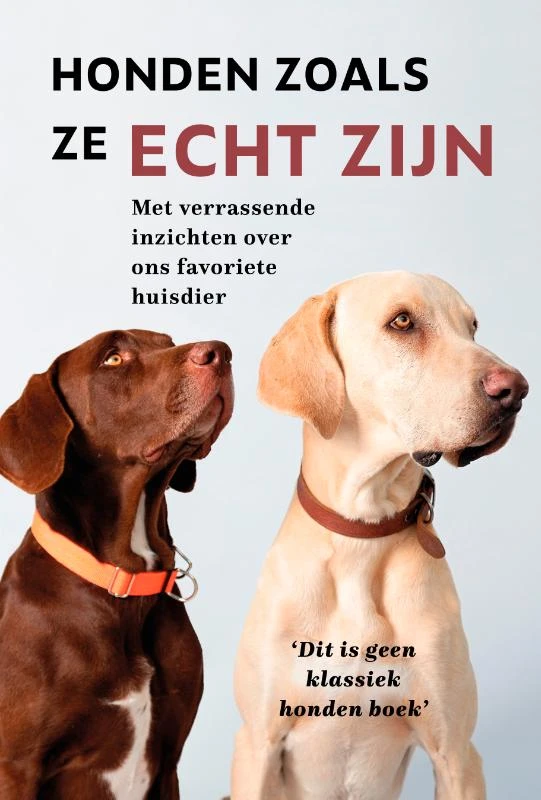 Honden zoals ze echt zijn – Chris Dusauchoit – boek cover