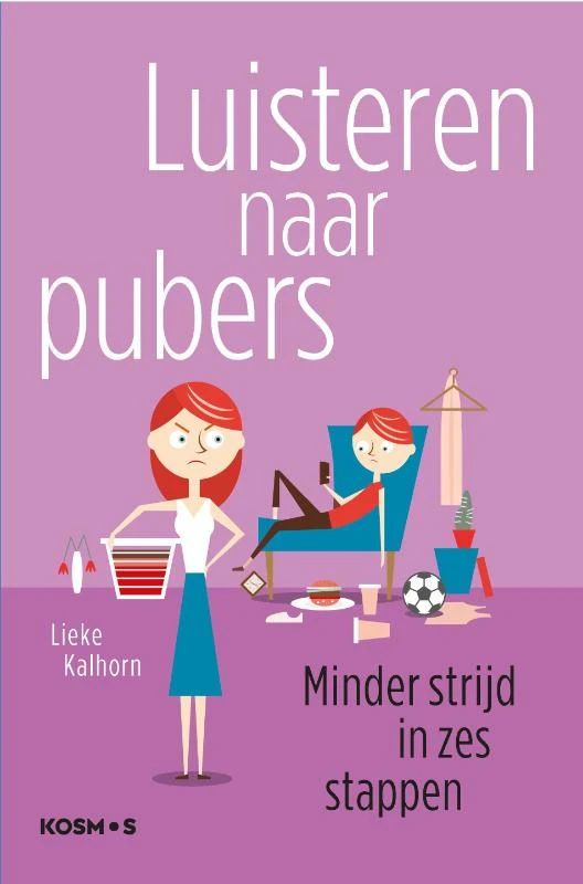Luisteren naar pubers – Lieke Kalhorn – boek cover