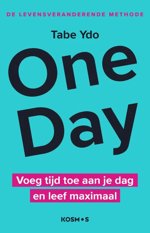 One Day Methode – Tabe Ydo – boek cover