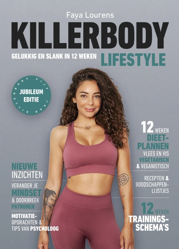 Killerbody Lifestyle – Fajah Lourens – boek cover