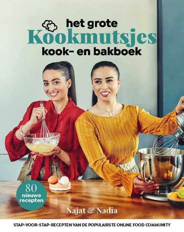 Het grote Kookmutsjes kook- en bakboek – Najat Yachou – boek cover