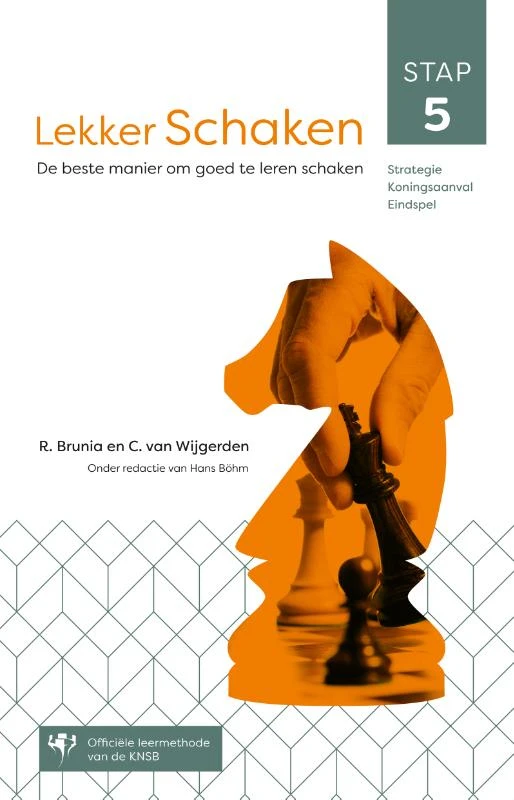 Lekker schaken stap 5 – Rob van Brunia – boek cover