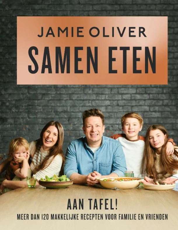 Samen eten – Jamie Oliver – boek cover