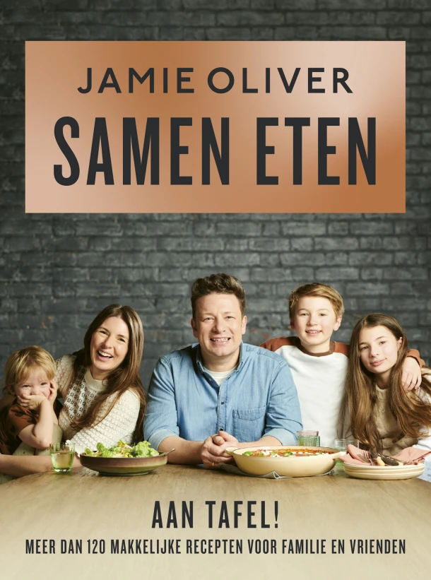 Samen eten – Jamie Oliver – boek cover