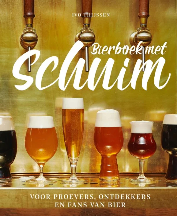 Bierboek met schuim – Ivo Thijssen – boek cover