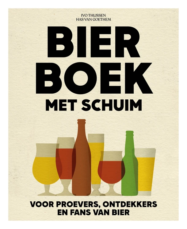 Bierboek met schuim – Ivo Thijssen – boek cover