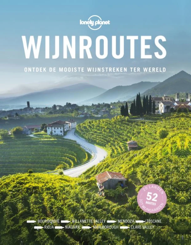 Wijnroutes – Lonely Planet – boek cover