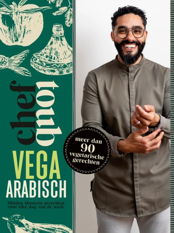 Chef Toub: Vega Arabisch – Mounir Toub – boek cover