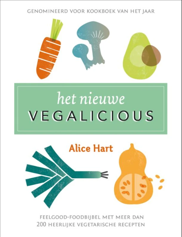 Het nieuwe Vegalicious – Alice Hart – boek cover
