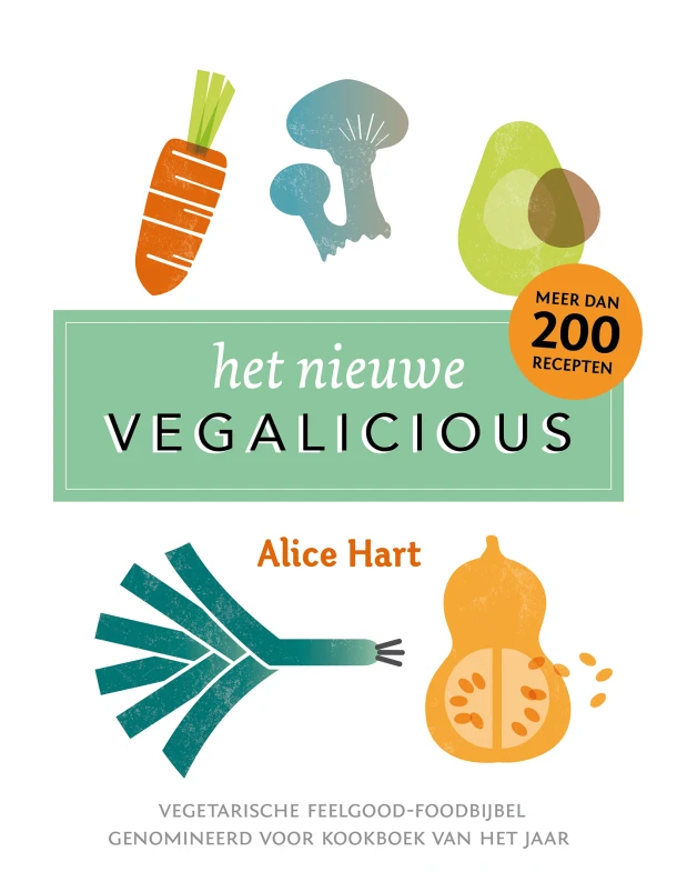 Het nieuwe Vegalicious – Alice Hart – boek cover