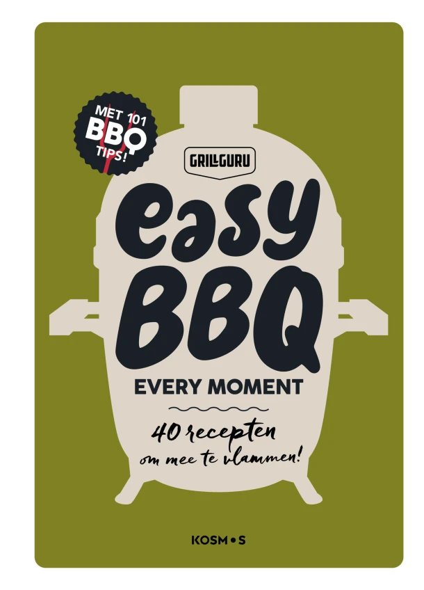 Easy BBQ Every Moment – Grill Guru – boek cover