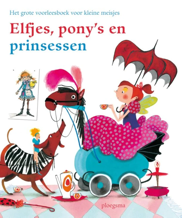 Elfjes, pony's en prinsessen – Nannie Kuiper – boek cover