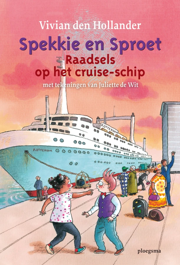 Raadsels op het cruise-schip – Vivian den Hollander – boek cover