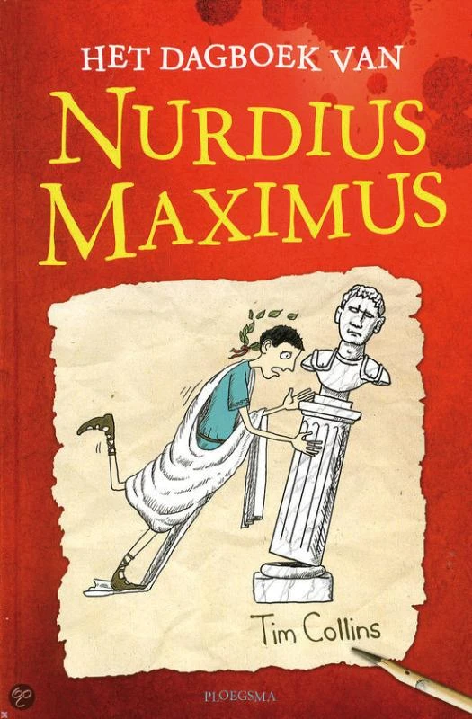 Het dagboek van Nurdius Maximus – Tim Collins – boek cover