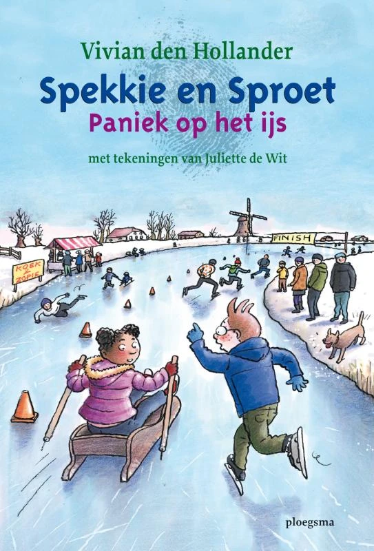 Paniek op het ijs – Vivian den Hollander – boek cover