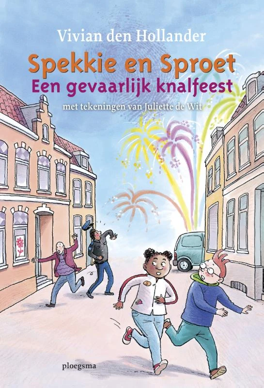 Een gevaarlijk knalfeest – Vivian den Hollander – boek cover