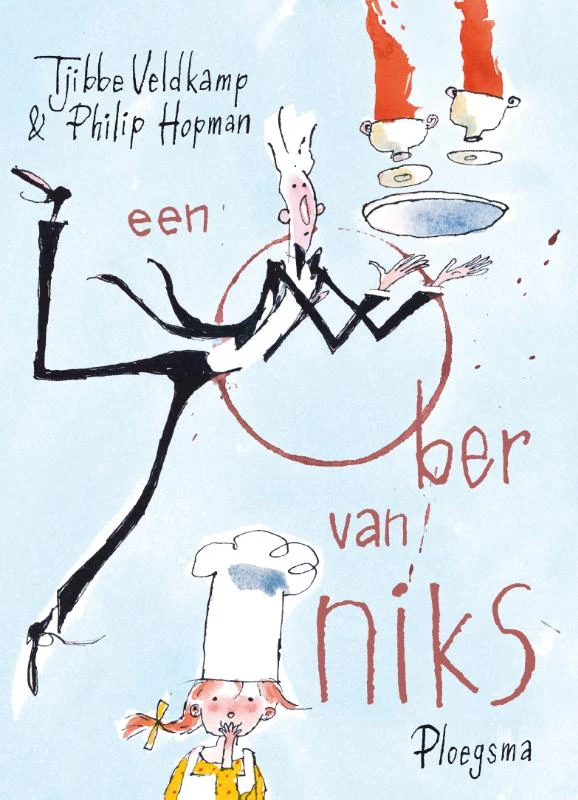 Een ober van niks – Tjibbe Veldkamp – boek cover