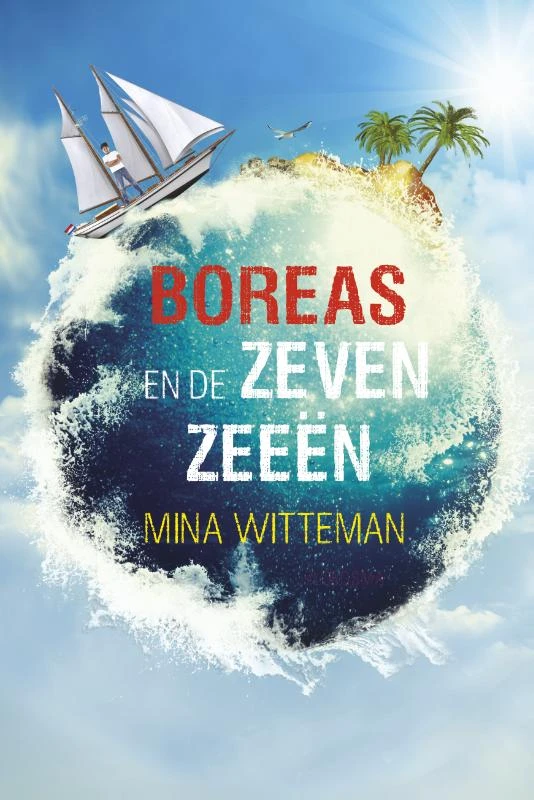 Boreas en de zeven zeeën – Mina Witteman – boek cover