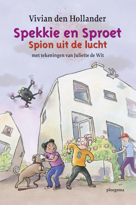 Spion uit de lucht – Vivian den Hollander – boek cover