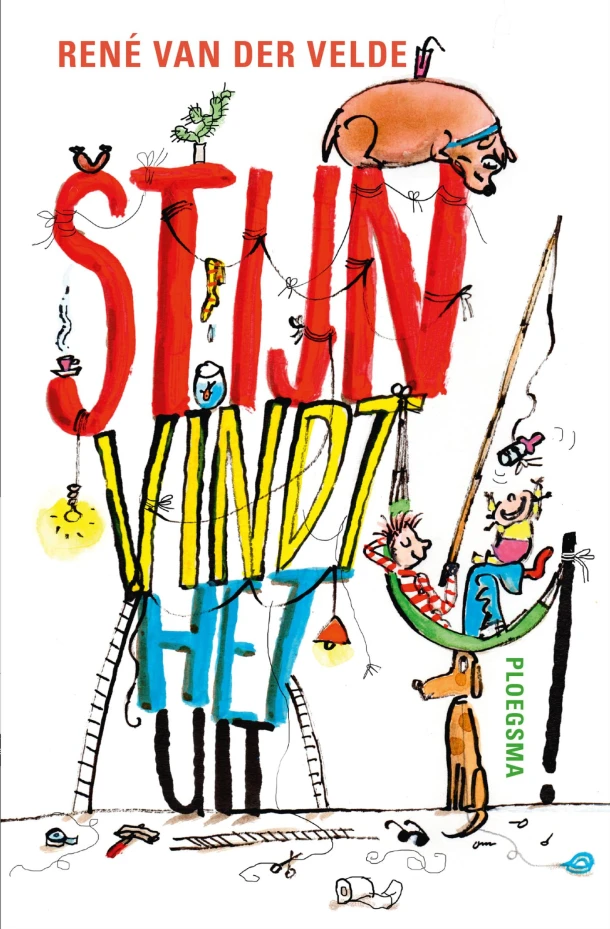 Stijn vindt het uit – René van der Velde – boek cover