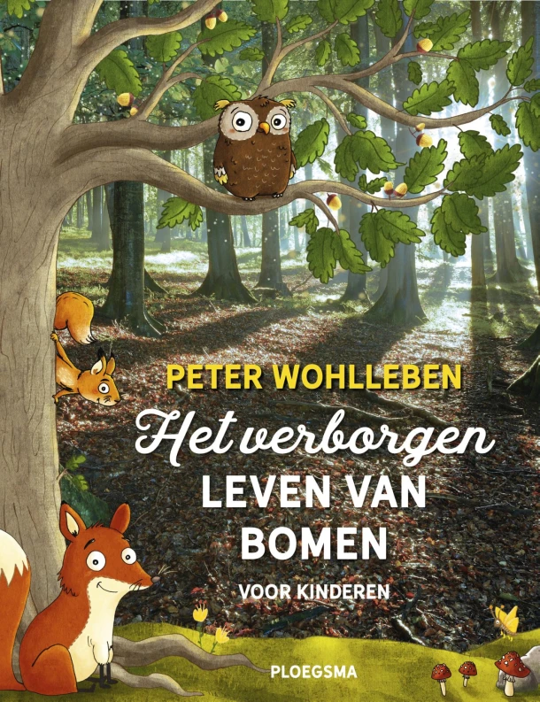 Het verborgen leven van bomen voor kinderen – Peter Wohlleben – boek cover