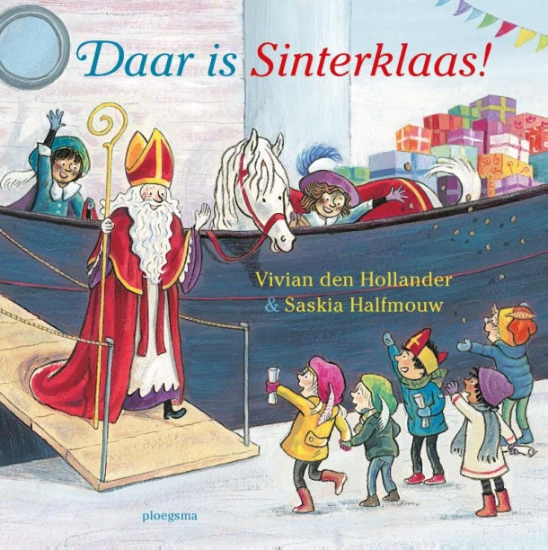 Daar is Sinterklaas! – Vivian den Hollander – boek cover