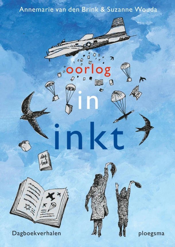 Oorlog in inkt – Annemarie van den Brink – boek cover