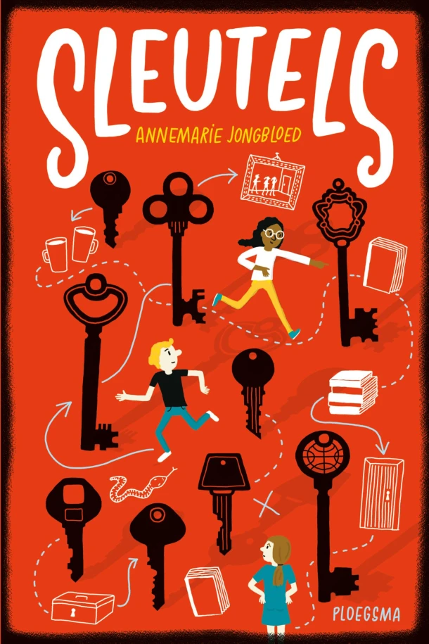 Sleutels – Annemarie Jongbloed – boek cover