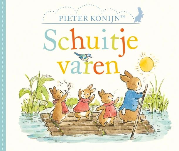 Pieter Konijn: Schuitje varen – Beatrix Potter – boek cover