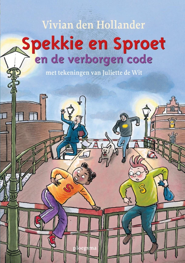 Spekkie en Sproet en de verborgen code – Vivian den Hollander – boek cover