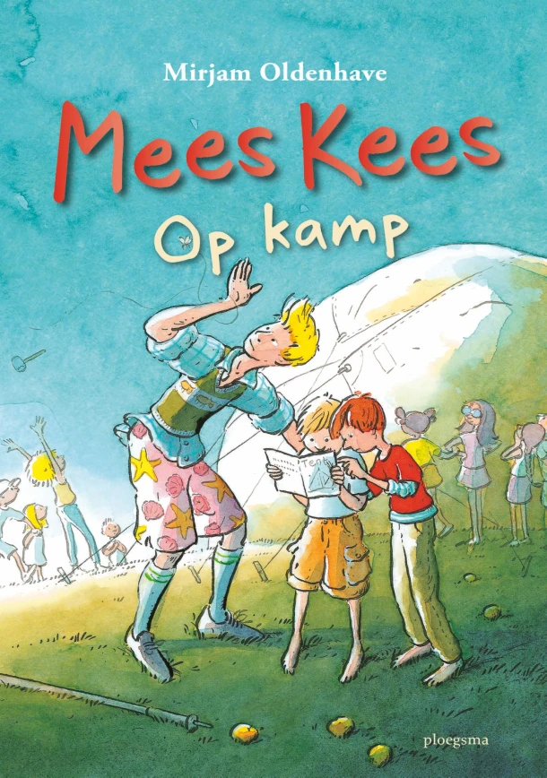 Op kamp – Mirjam Oldenhave – boek cover