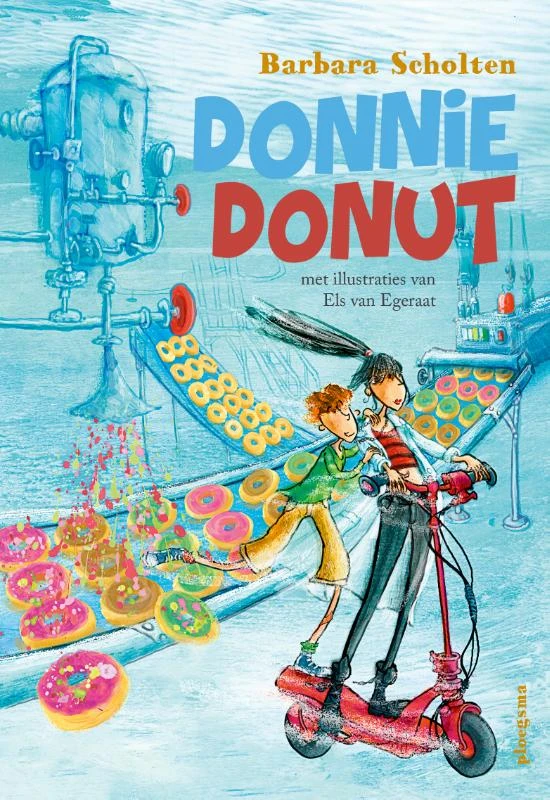 Donnie Donut – Barbara Scholten – boek cover