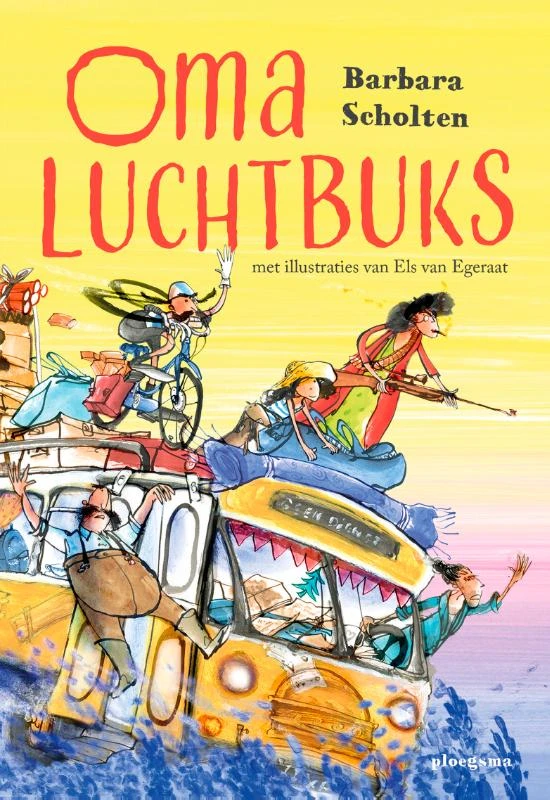 Oma Luchtbuks – Barbara Scholten – boek cover