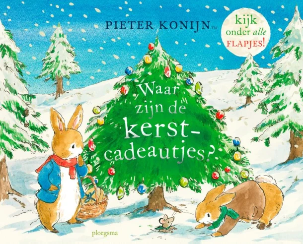 Waar zijn de kerstcadeautjes? – Beatrix Potter – boek cover