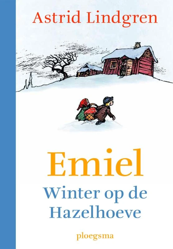 Emiel: Winter op de Hazelhoeve – Astrid Lindgren – boek cover