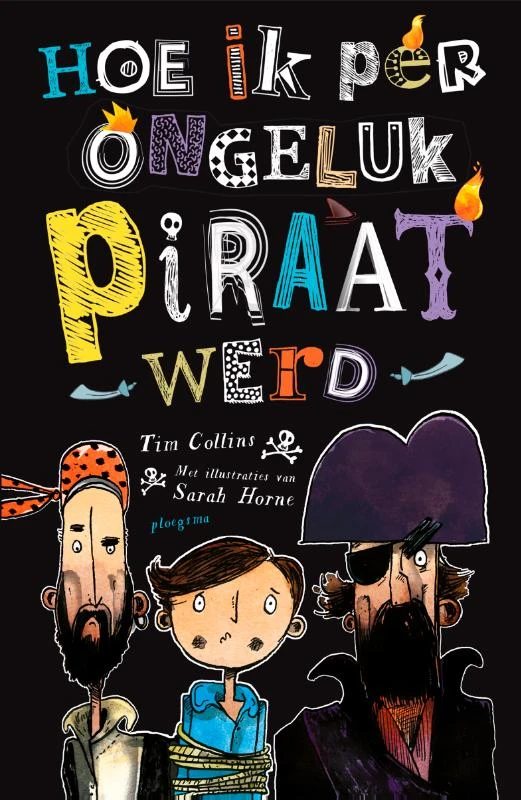 Hoe ik per ongeluk piraat werd – Tim Collins – boek cover