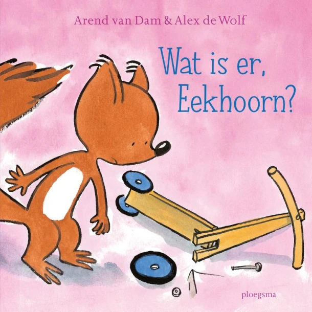Wat is er, Eekhoorn? – Arend van Dam – boek cover
