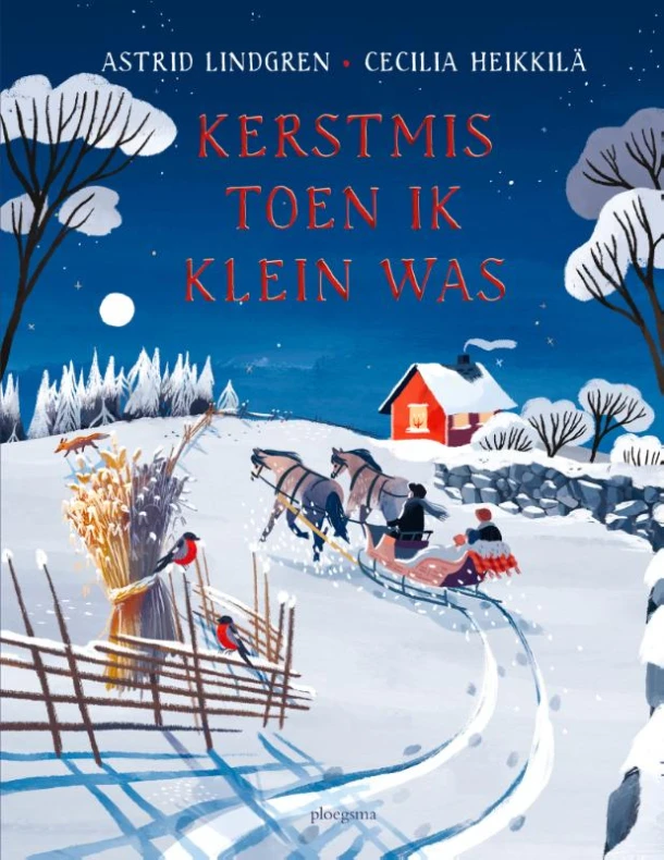Kerstmis toen ik klein was – Astrid Lindgren – boek cover
