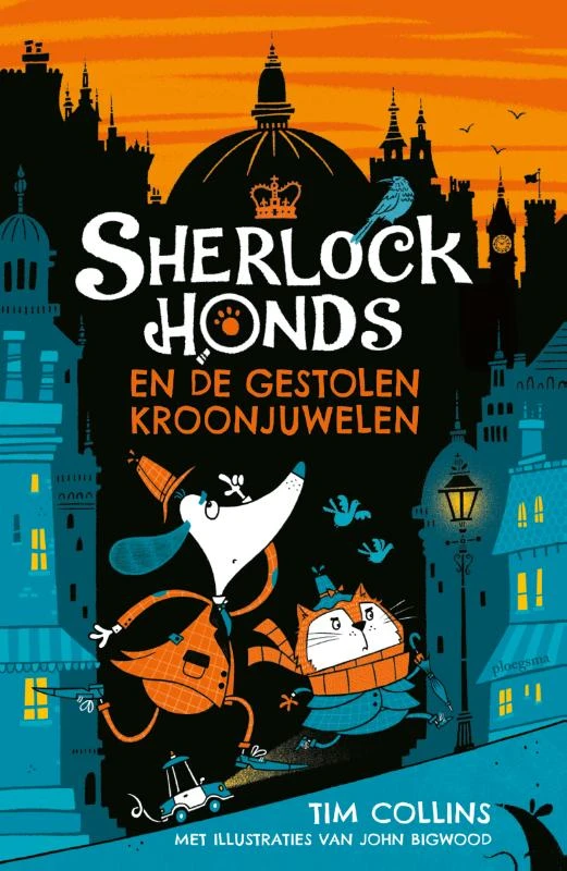Sherlock Honds en de gestolen kroonjuwelen – Tim Collins – boek cover