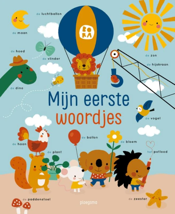 Mijn eerste woordjesboek – Deborah van de Leijgraaf – boek cover