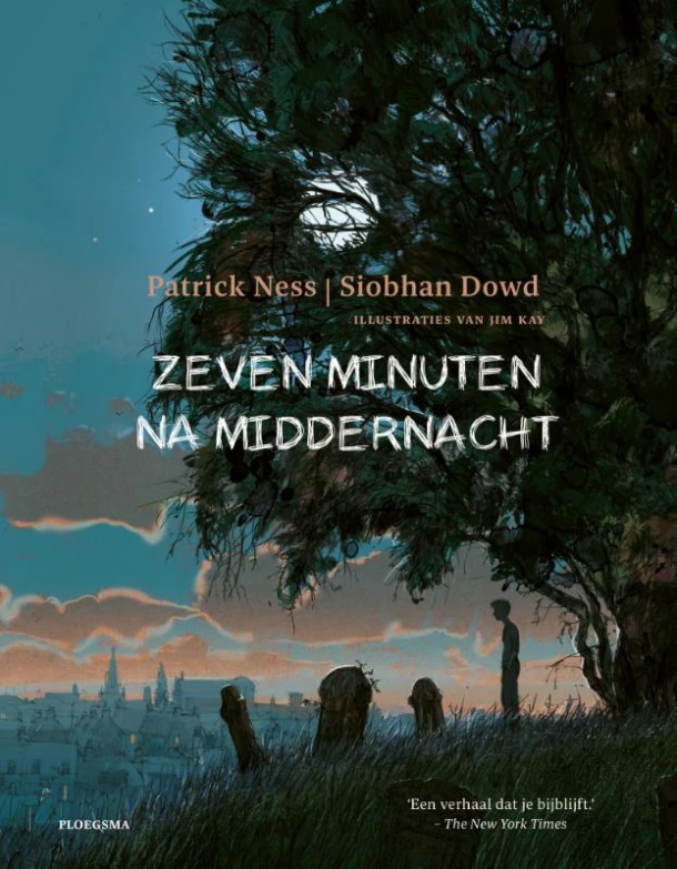 Zeven minuten na middernacht – Patrick Ness – boek cover